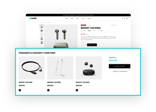Smart Bought Together Section Smart Bought Together Section