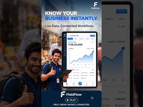 Know Your Business Performance Instantly | FieldFlow Business Analytics Reel Know Your Business Performance Instantly | FieldFlow Business Analytics Reel