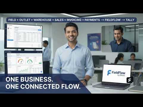 FieldFlow Tally Prime and ERP 9 Accounting Sync Ad Reel FieldFlow Tally Prime and ERP 9 Accounting Sync Ad Reel